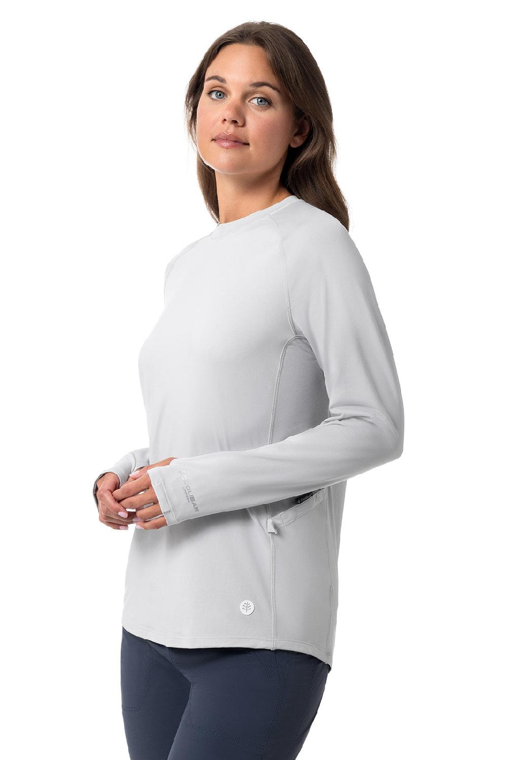 Coolibar Women's Lighthouse Point Boat Tee | Sleek Grey