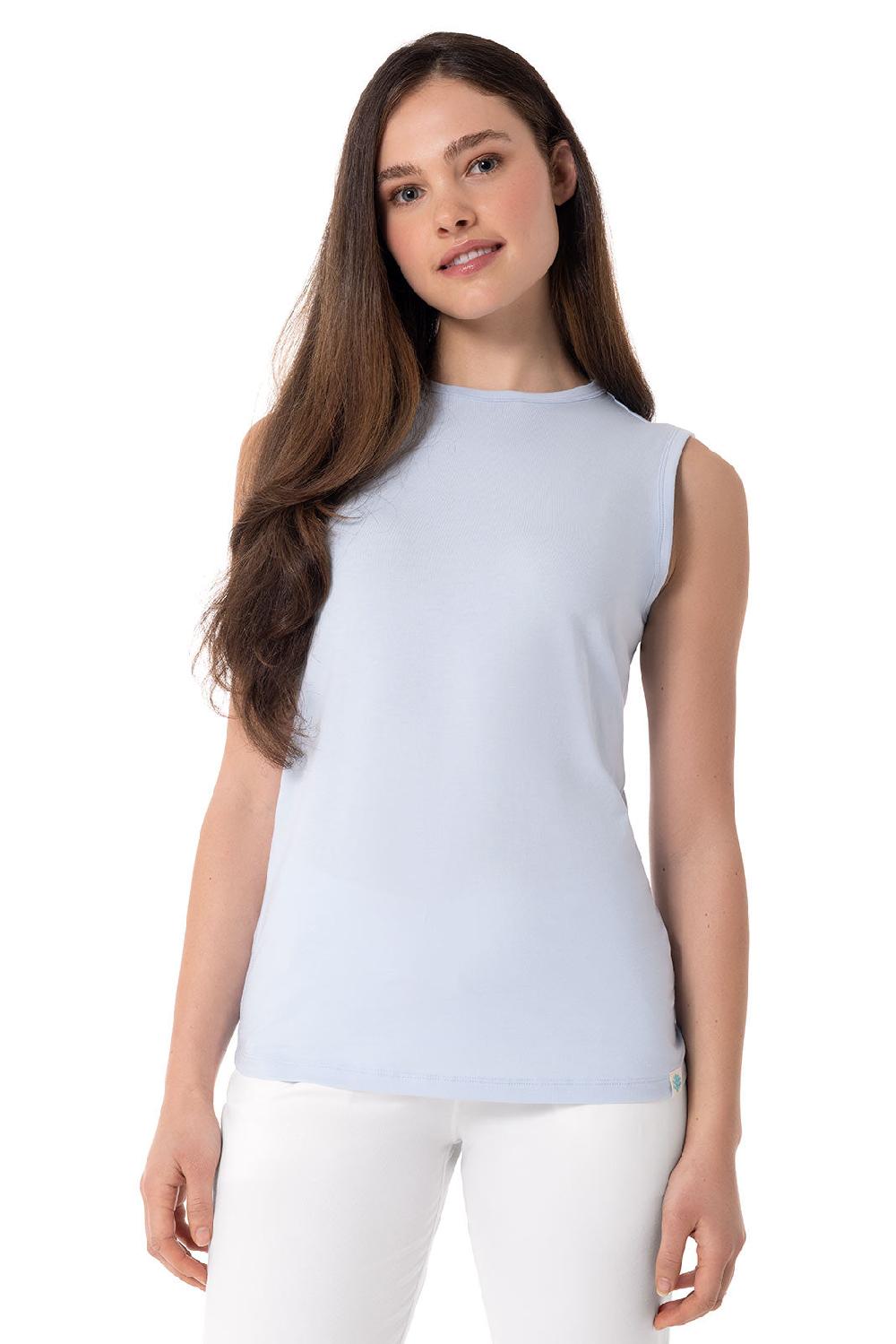 Coolibar Women's LumaLeo High Neck Tank Top | Skyride