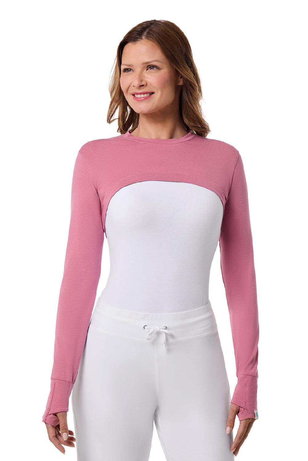 Coolibar Women's Luna Pullover Shrug | Terracotta Rose