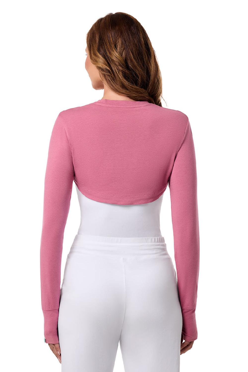 Coolibar Women's Luna Pullover Shrug | Terracotta Rose