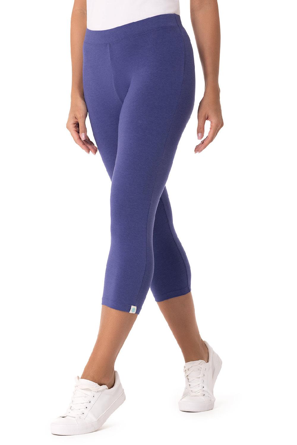 Coolibar Women's Monterey Summer Capris | Future Dusk