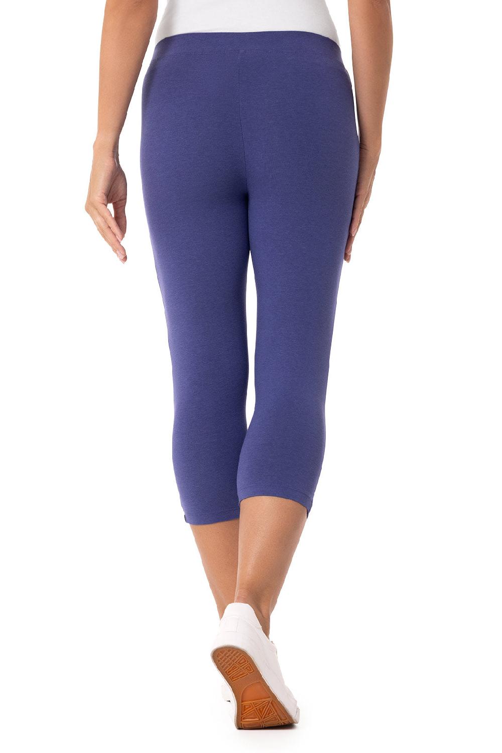 Coolibar Women's Monterey Summer Capris | Future Dusk