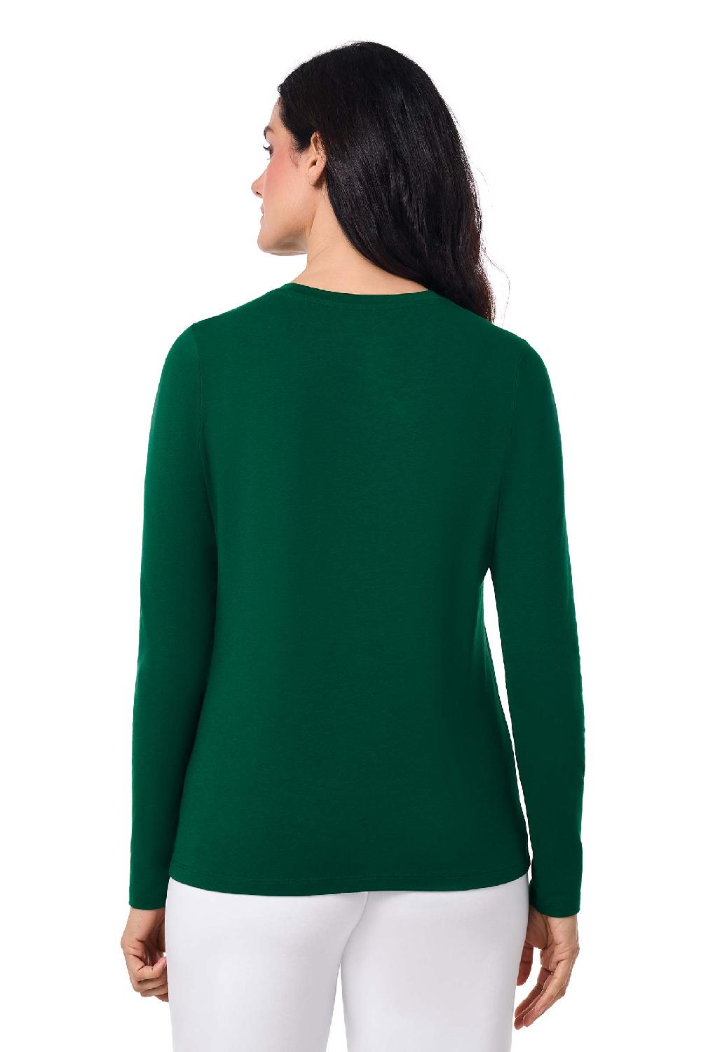 Coolibar Women's Morada Everyday Long Sleeve T-Shirt | Eden