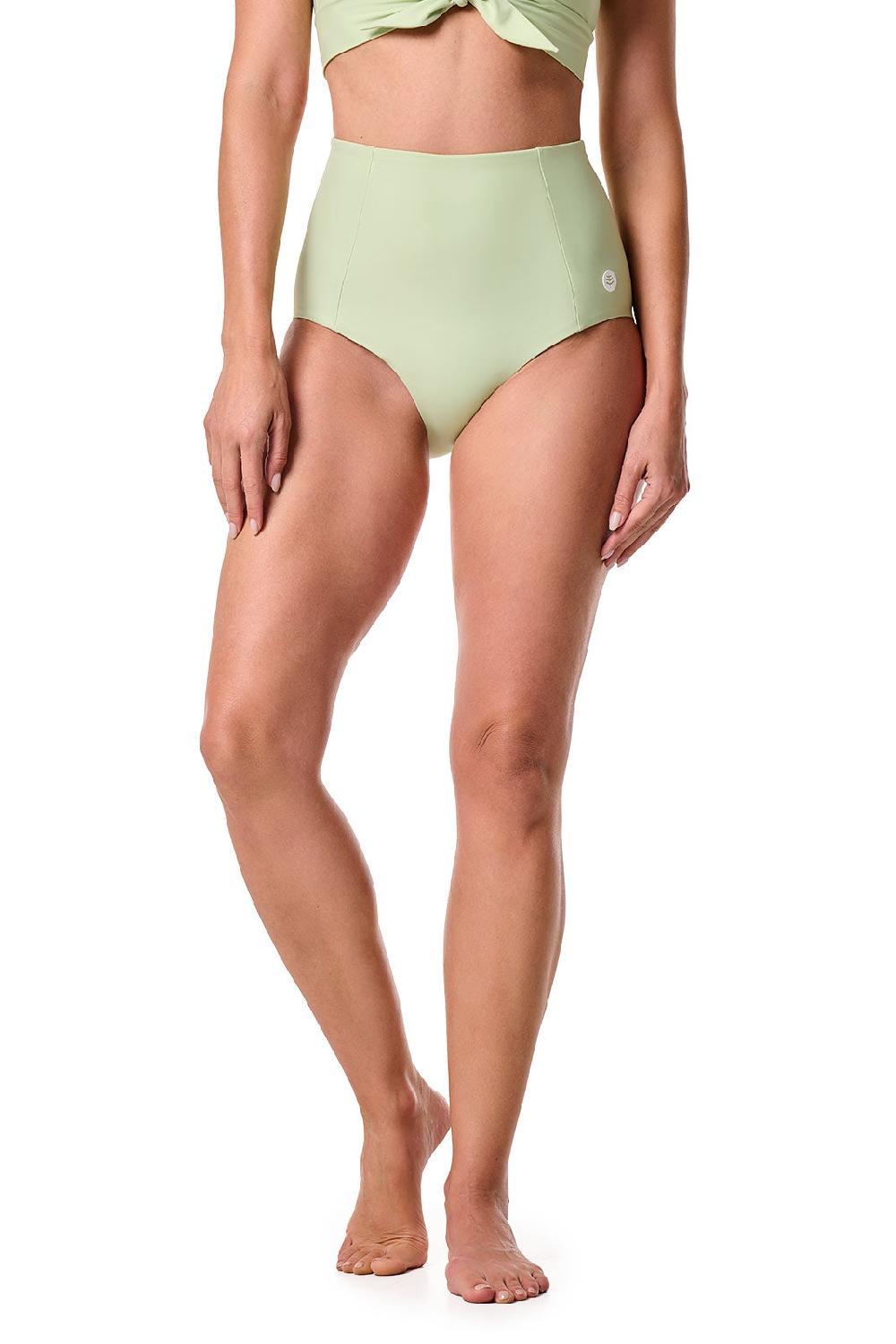 Coolibar Women's Ocean Sculpt High Rise Bottoms | Seedling