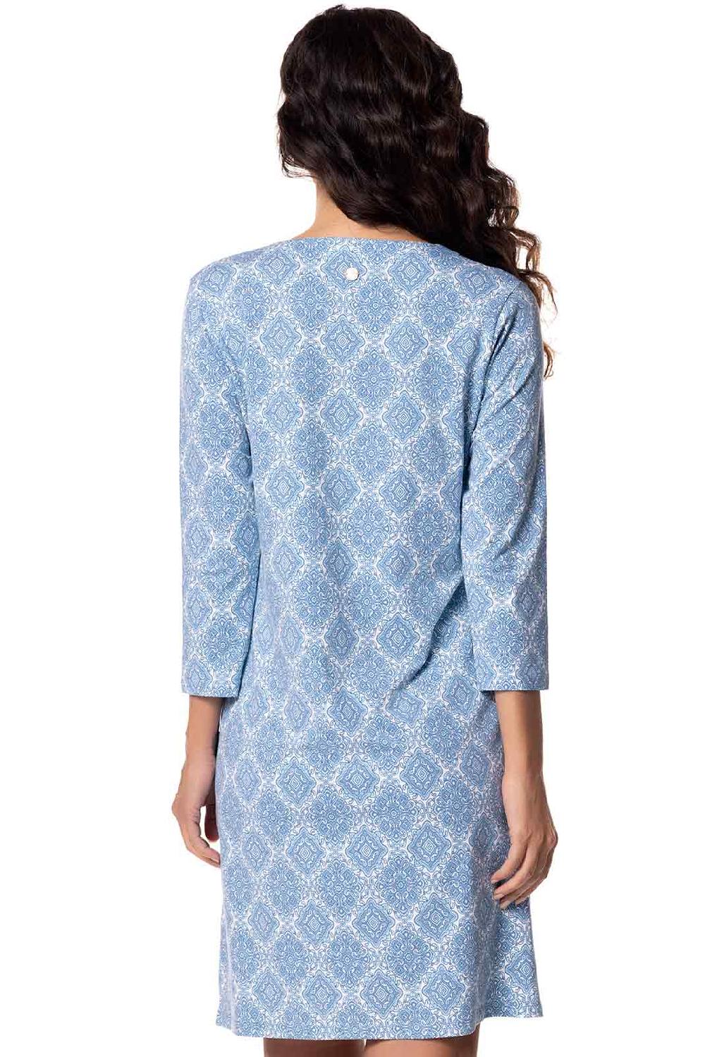 Coolibar Women's Oceanside Tunic Dress | Skyride Diamond Mandala