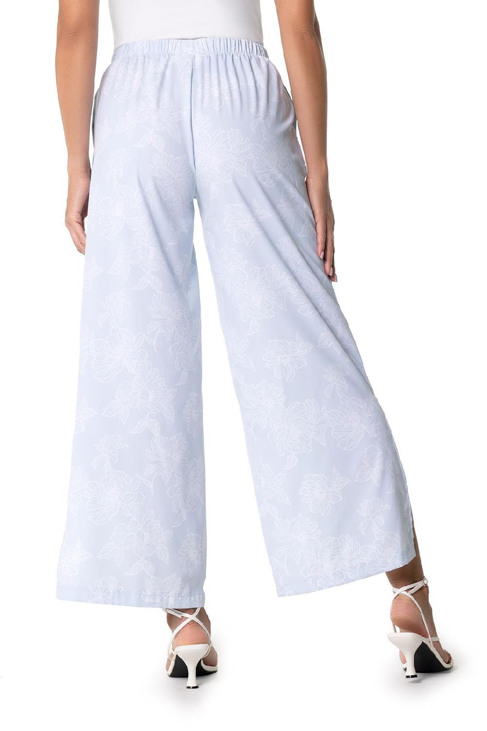 Coolibar Women's Petra Wide Leg Pants | Skyride Perfect Peony