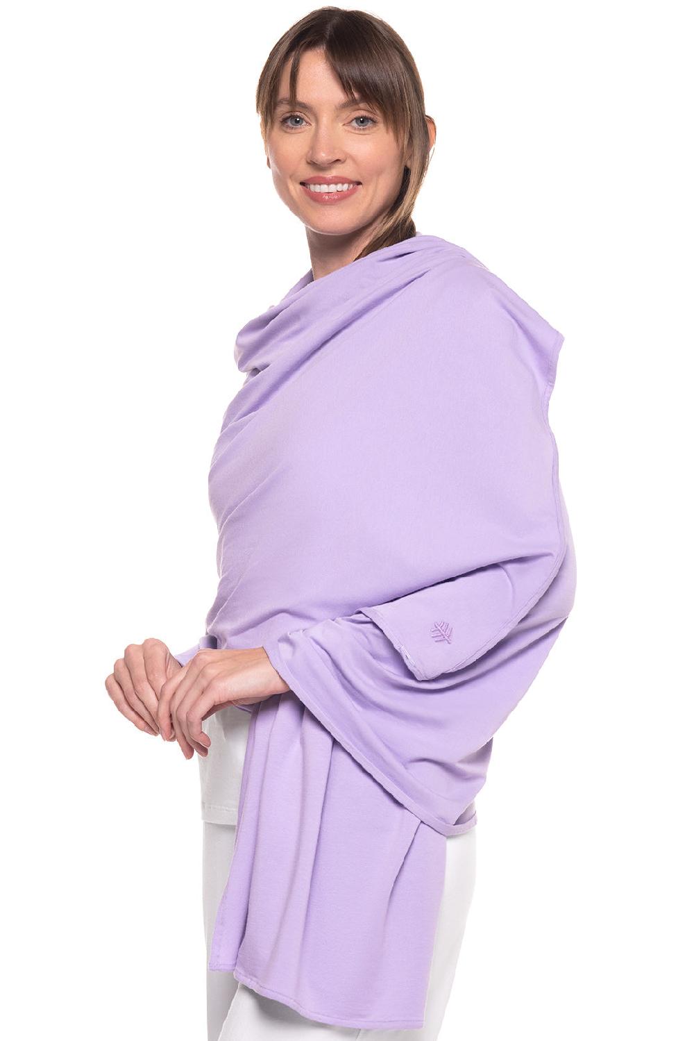Coolibar Women's Sanibel Everyday Beach Shawl | Lavendula
