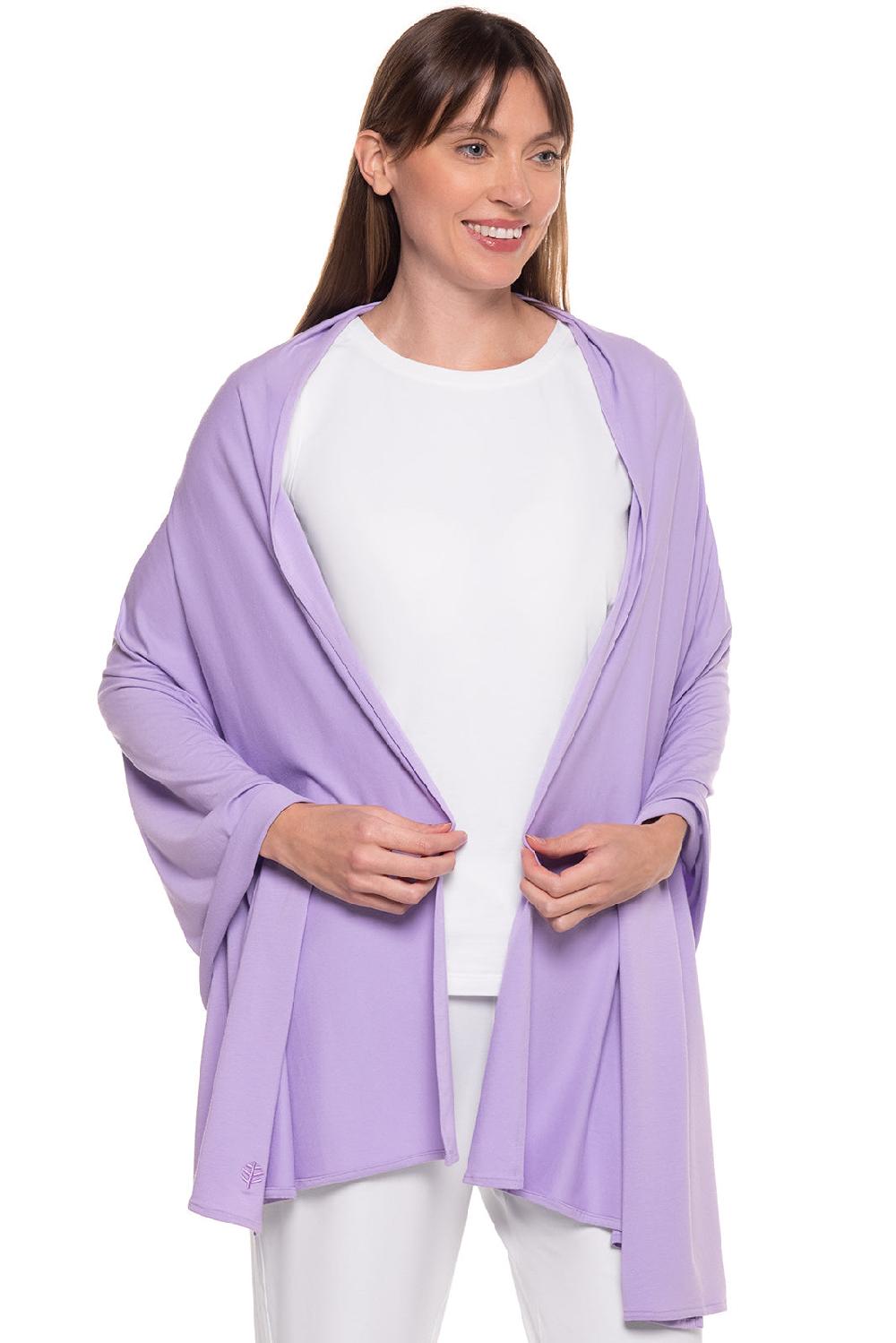 coolibar Women's Sanibel Everyday Beach Shawl | Lavendula