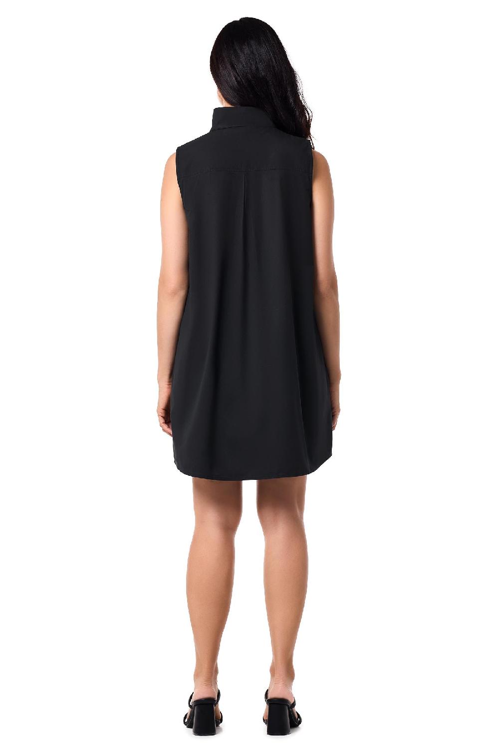 Coolibar Women's Silverlakes Sleeveless Dress | Black