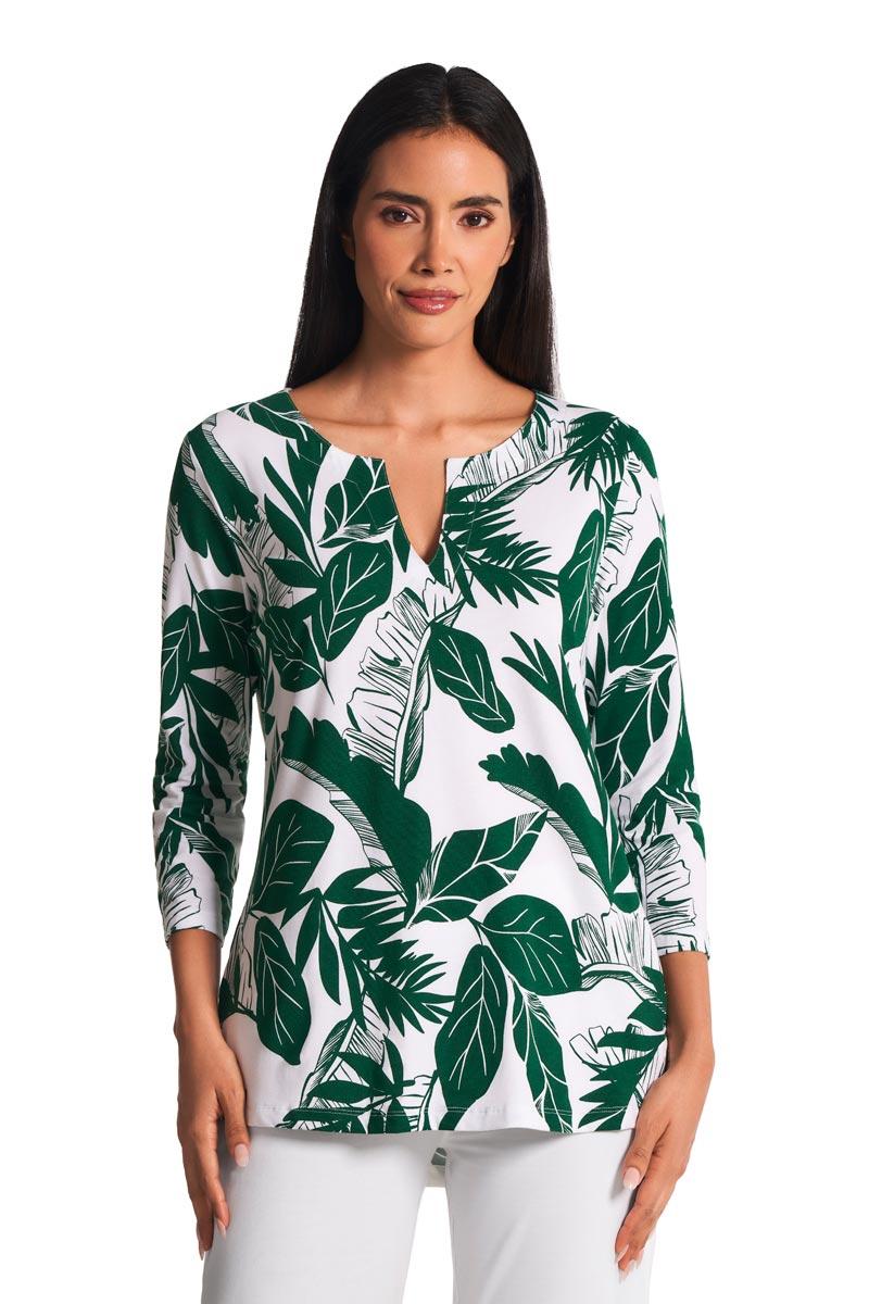 Coolibar Women's St. Lucia Tunic Top | Eden Palm Paradise