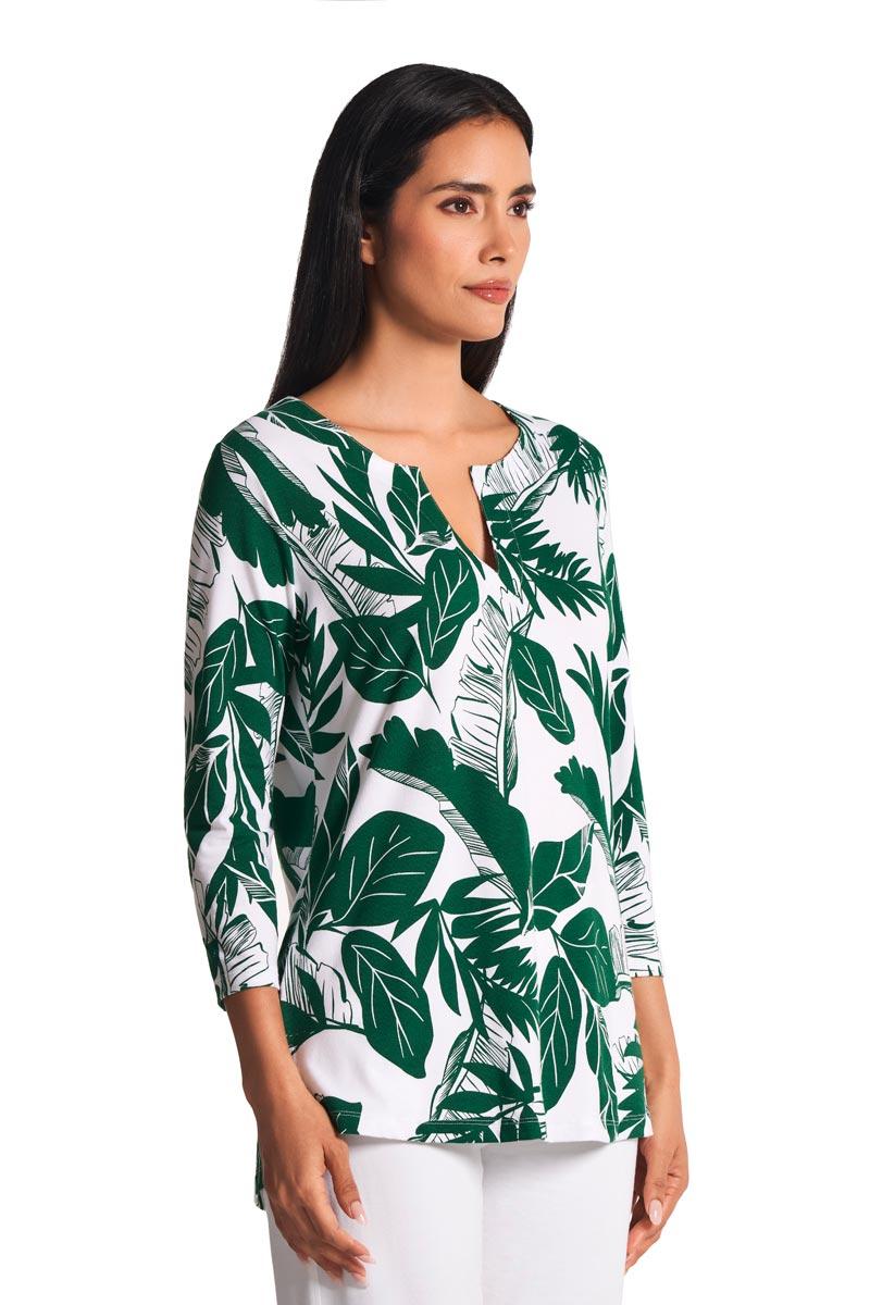 Coolibar Women's St. Lucia Tunic Top | Eden Palm Paradise