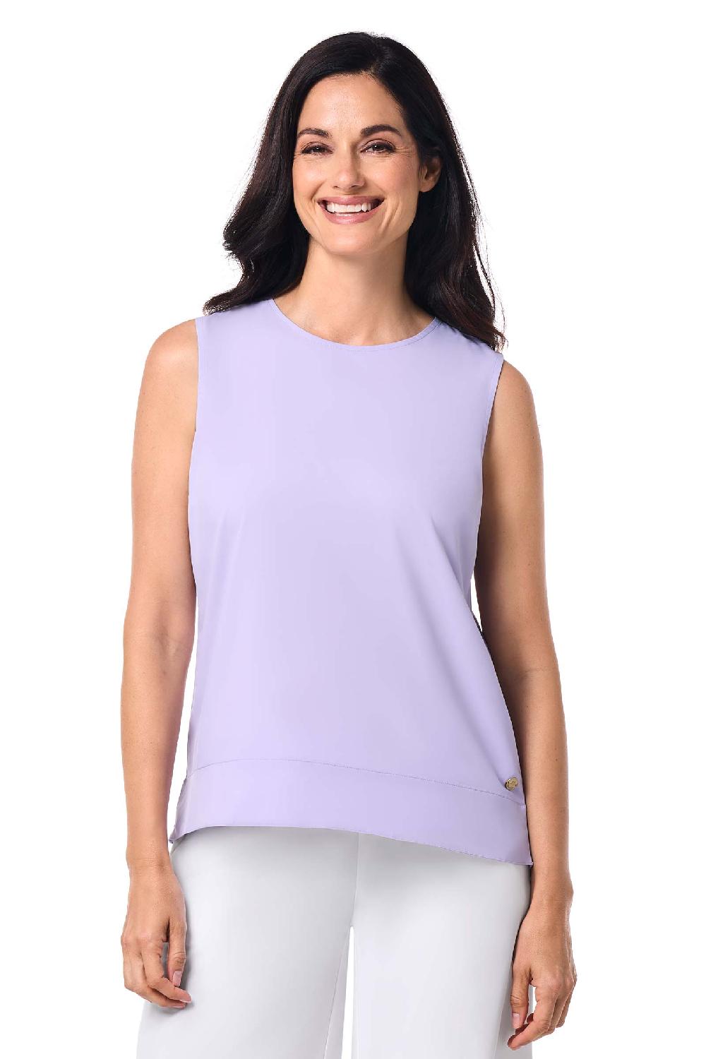 Coolibar Women's St. Tropez Swing Tank Top | Lavendula