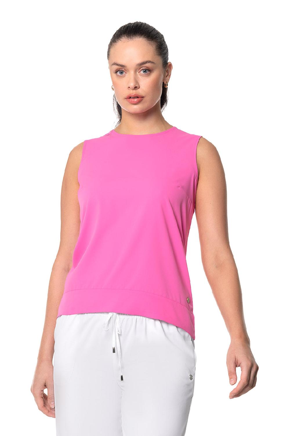 Coolibar Women's St. Tropez Swing Tank Top | Tulip Pink