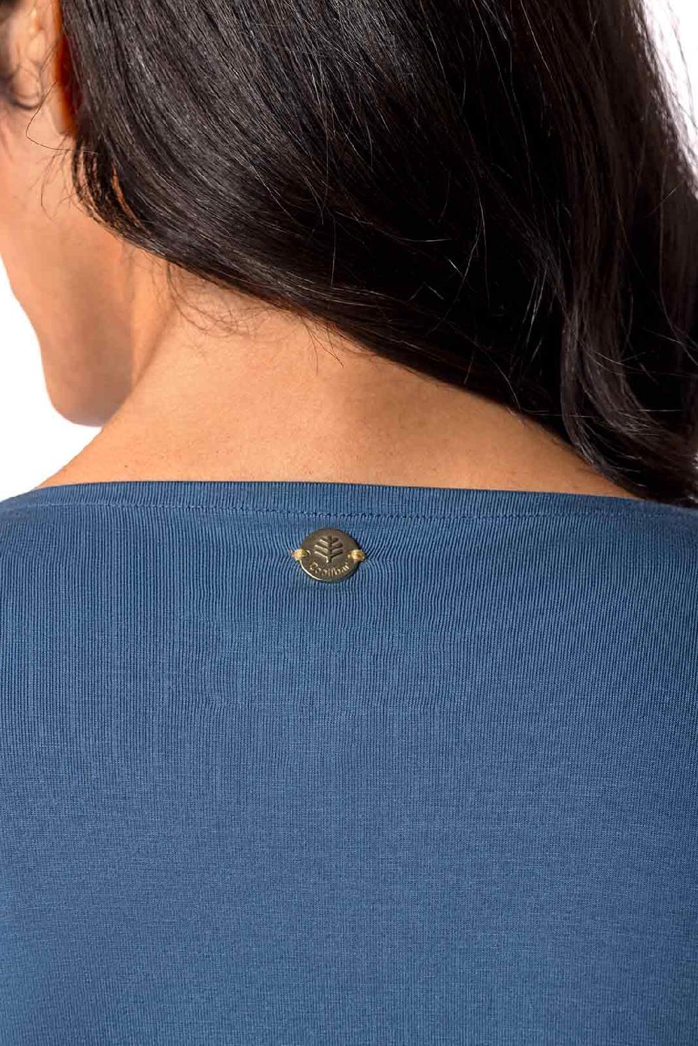 Coolibar Women's Vrae Everyday Fashion Wrap | Blue Dusk