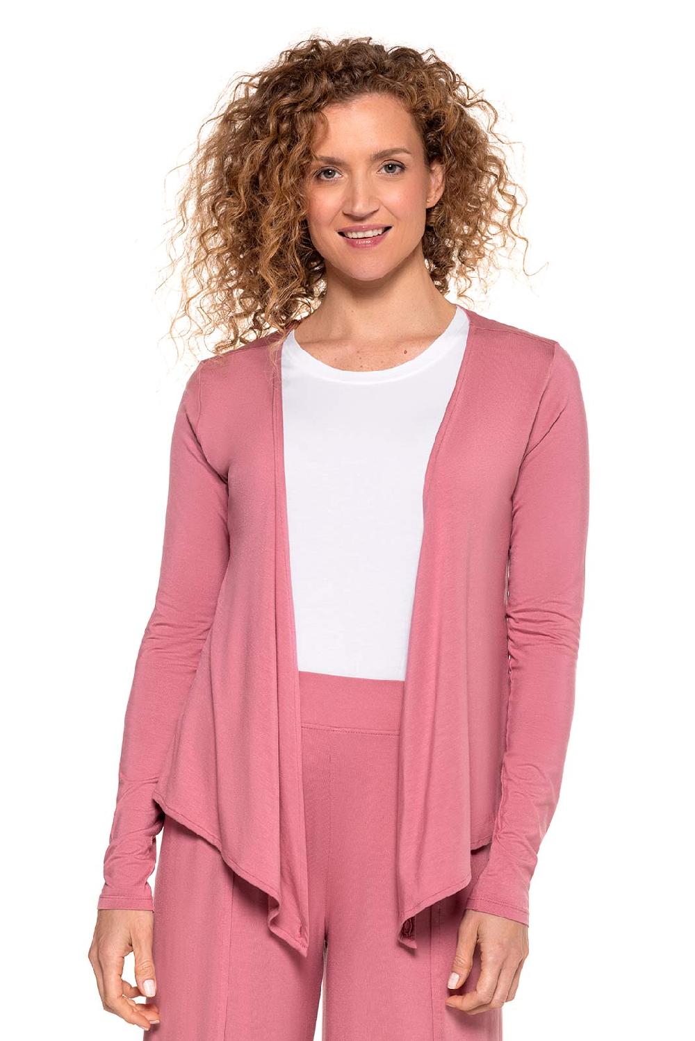 coolibar Women's Vrae Everyday Fashion Wrap | Terracotta Rose