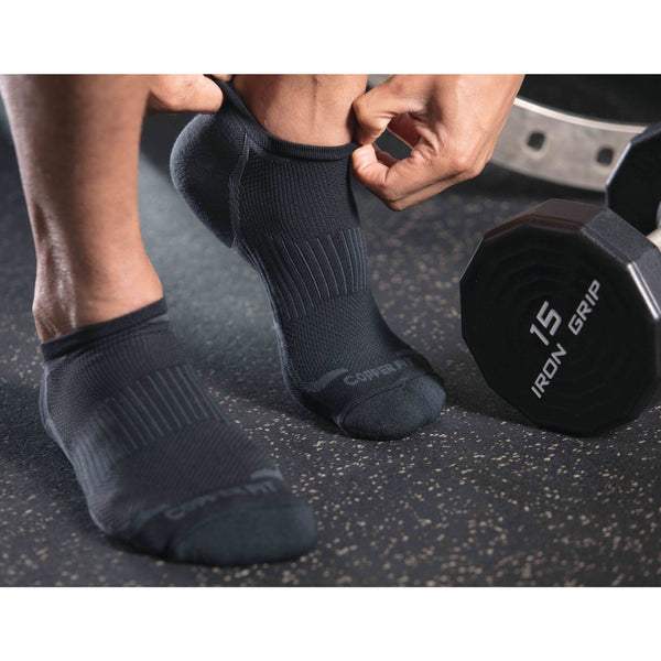 Copper Fit Energy Ankle Compression Socks
