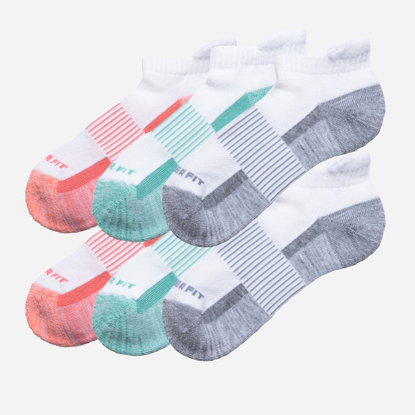 Copper Fit Energy Sport Ankle Multicolor Socks