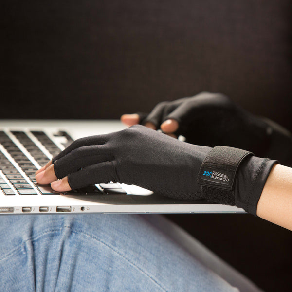Copper Fit Ice Compression Gloves