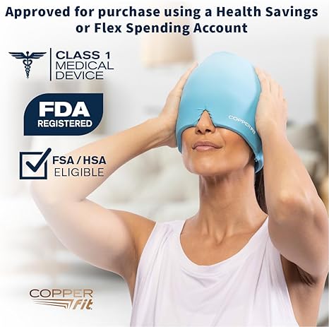 Copper Fit Copper Fit Rapid Relief PRO Migraine Headache Relief Cap