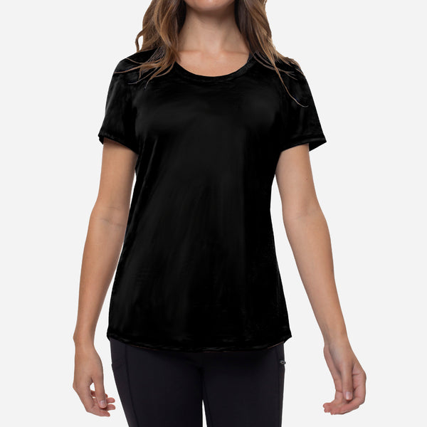 Copper Fit Women's Short Sleeve Scoop Neck Shirt
