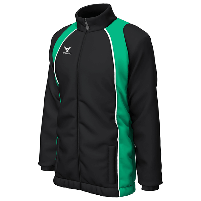 corbero CORBERO Club Elite Showerproof Jacket [Black/Green]