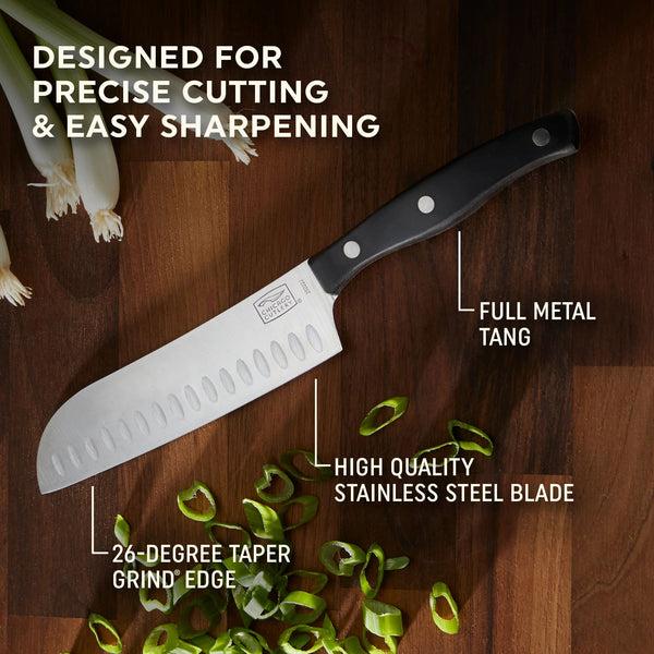 Corelle Chicago Cutlery® Ellsworth 2-piece Santoku Knife
