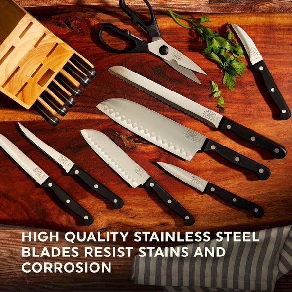 Corelle Chicago Cutlery® Essentials™ 15-piece Block Set