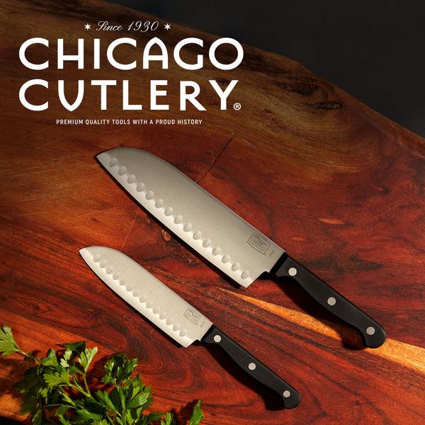 Corelle Chicago Cutlery® Essentials™ 2-piece Santoku / Partoku Knife Set