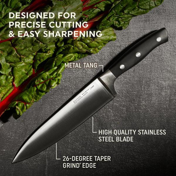 Corelle Chicago Cutlery® Insignia Classic 18-piece Block Set With Built-in Sharpener