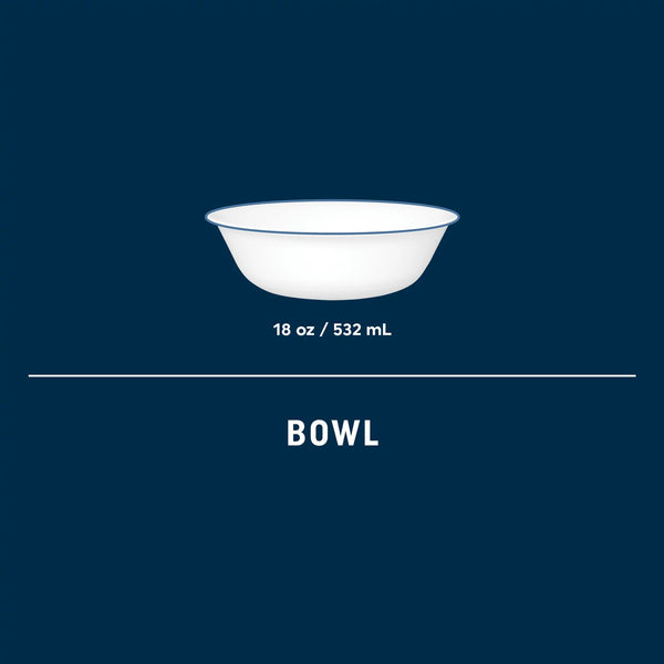 Corelle Corelle® Botanical Stripes 18-ounce Cereal Bowl