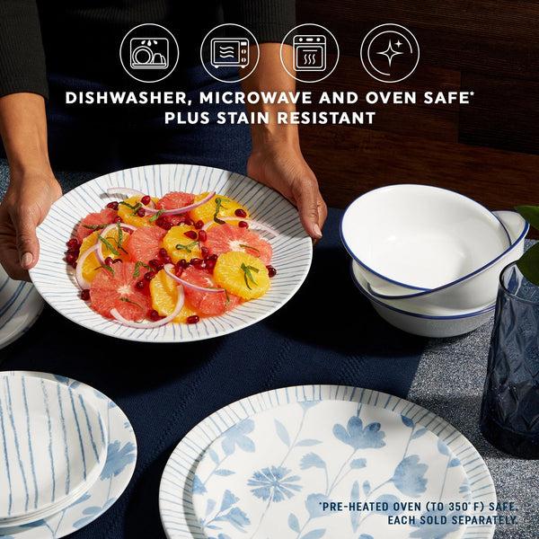 Corelle Corelle® Botanical Stripes 18-ounce Cereal Bowl