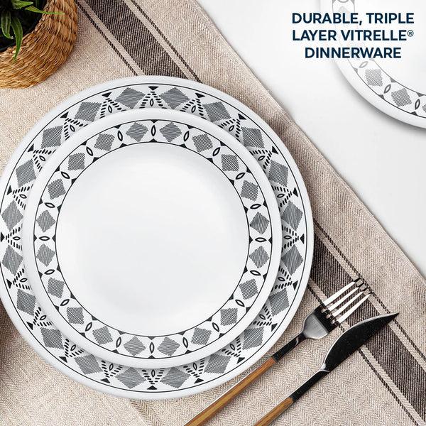 Corelle Corelle® Cusco 16-piece Mugless Dinnerware Set Service For 4