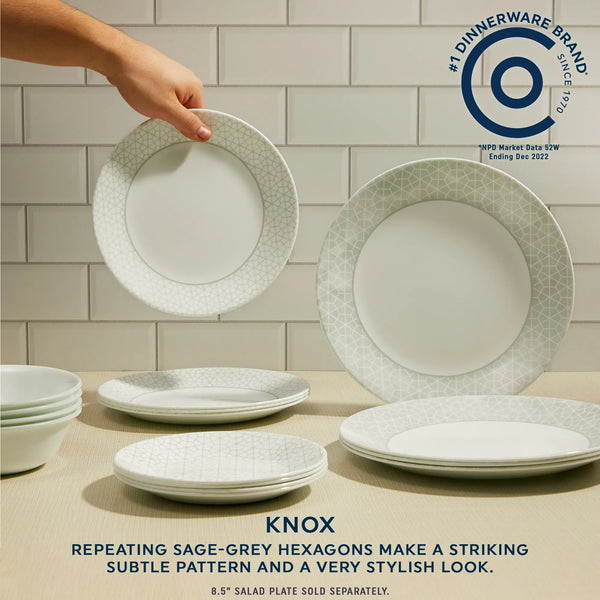 Corelle Corelle® Knox 18-piece Dinnerware Set Service For 6