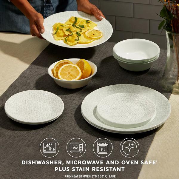Corelle Corelle® Knox 18-piece Dinnerware Set Service For 6
