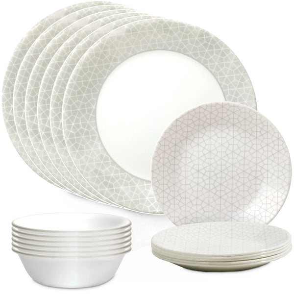 corelle Corelle® Knox 18-piece Dinnerware Set Service for 6