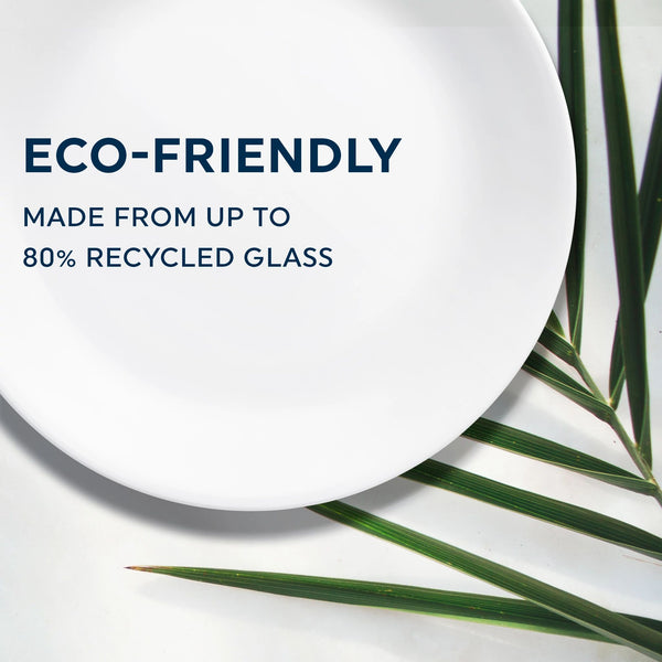 Corelle Corelle® Mystic Gray 12-piece Dinnerware Set Service For 4