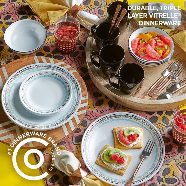 Corelle Corelle® Paloma 16-piece Dinnerware Set Service For 4