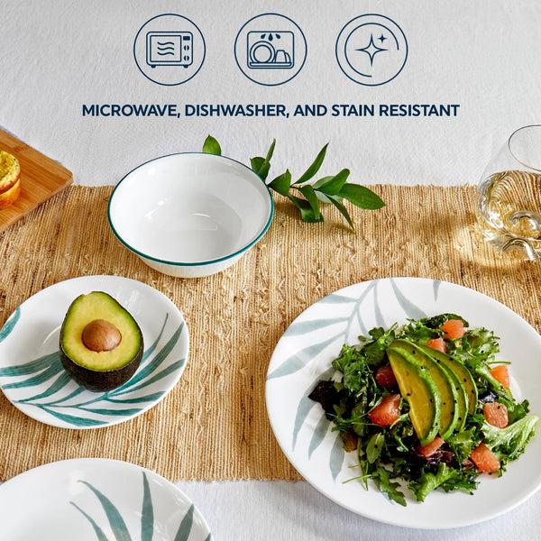 Corelle Corelle® Solar Print 18-piece Dinnerware Set Service For 6 EXCLUSIVE