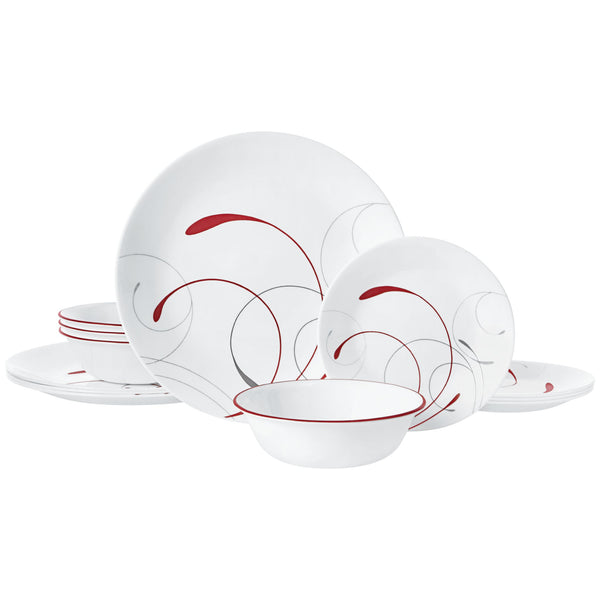 corelle Corelle® Splendor Round 12-piece Dinnerware Set Service for 4