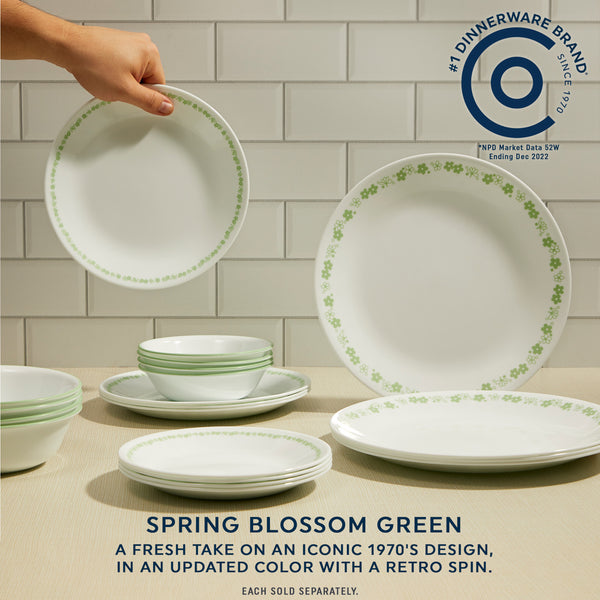Corelle Corelle® Spring Blossom Green 10-ounce Bowl