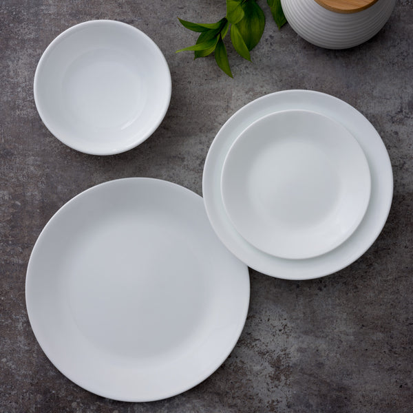 Corelle Corelle® Winter Frost White 10.25" Dinner Plates 8-pack