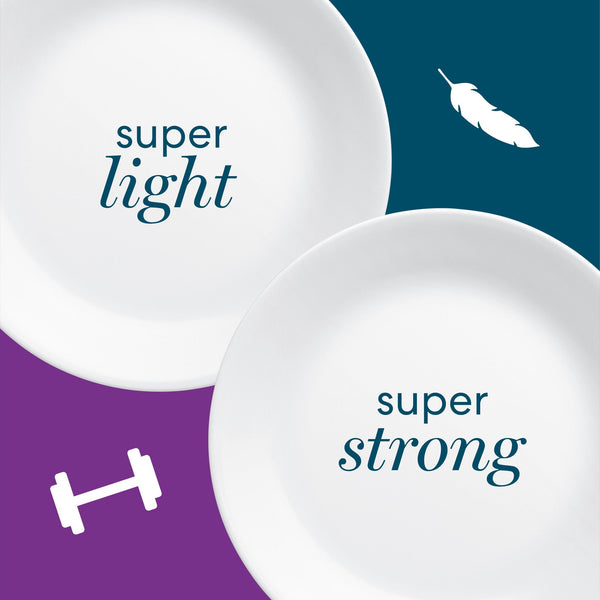 Corelle Corelle® Winter Frost White 50-piece Dinnerware Set Service For 8 EXCLUSIVE
