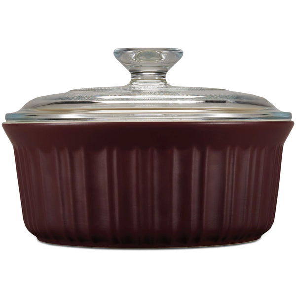 corelle CorningWare® French Colors 1.5-quart Round Baking Dish Cabernet