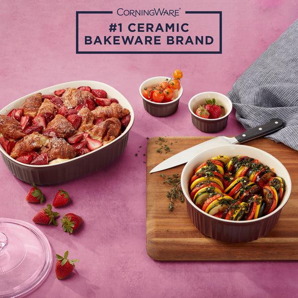 Corelle CorningWare® French Colors 12-piece Bakeware Set Cabernet