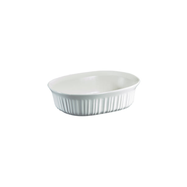 corelle CorningWare® French White® 1.5-quart Oval Casserole Dish