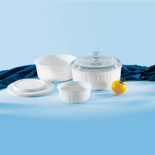 Corelle CorningWare® French White® 6-piece Bakeware Set