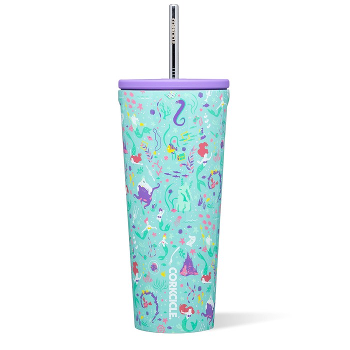 Corkcicle Disney Princess Cold Cup Insulated Tumbler With Straw