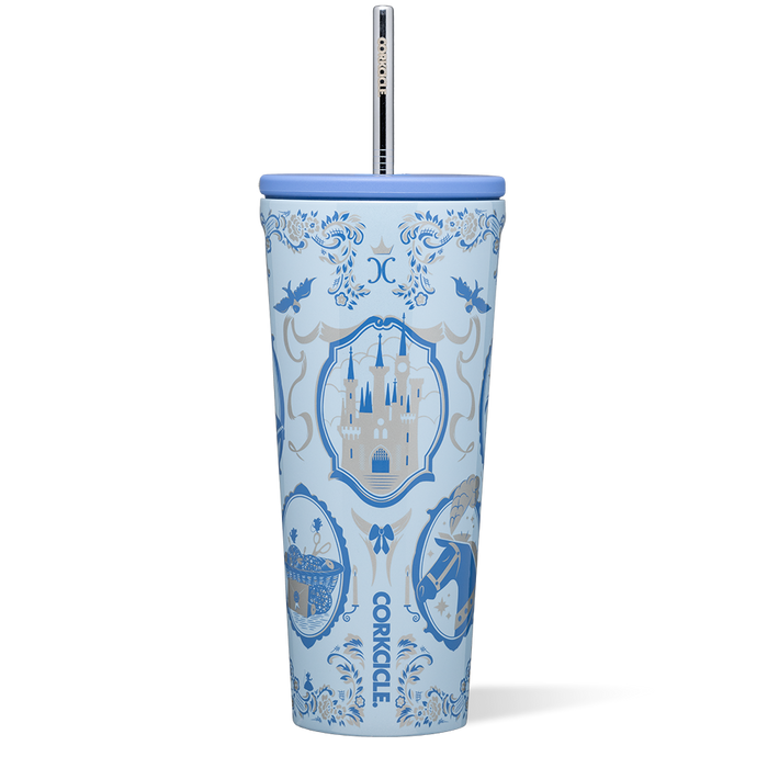 Corkcicle Disney Princess Cold Cup Insulated Tumbler With Straw