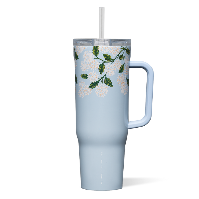 Corkcicle Rifle Paper Co. Cruiser Insulated Tumbler With Handle