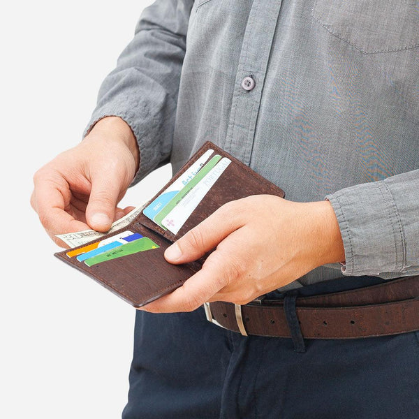 Corkor Airtag Wallet Slim Bifold